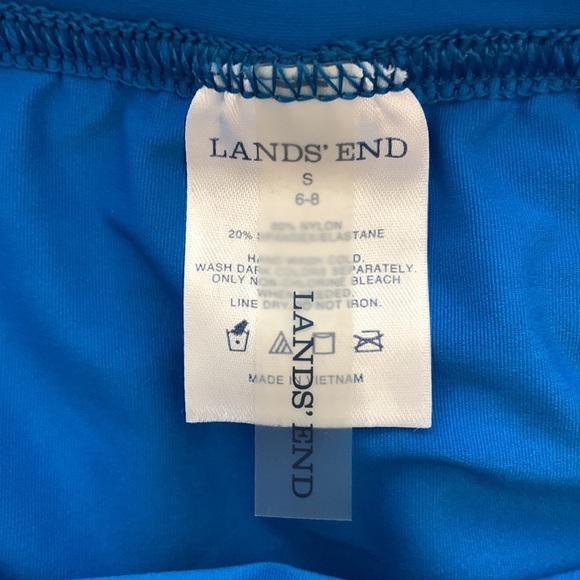 Lands’ End Royal Blue Swim Cover Up Skirt - Picture 4 of 4